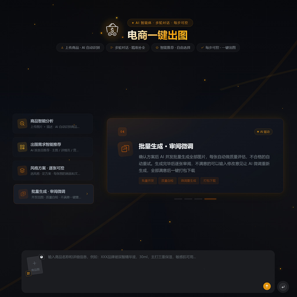 海量电商视频：AI一键换装与短剧剪辑